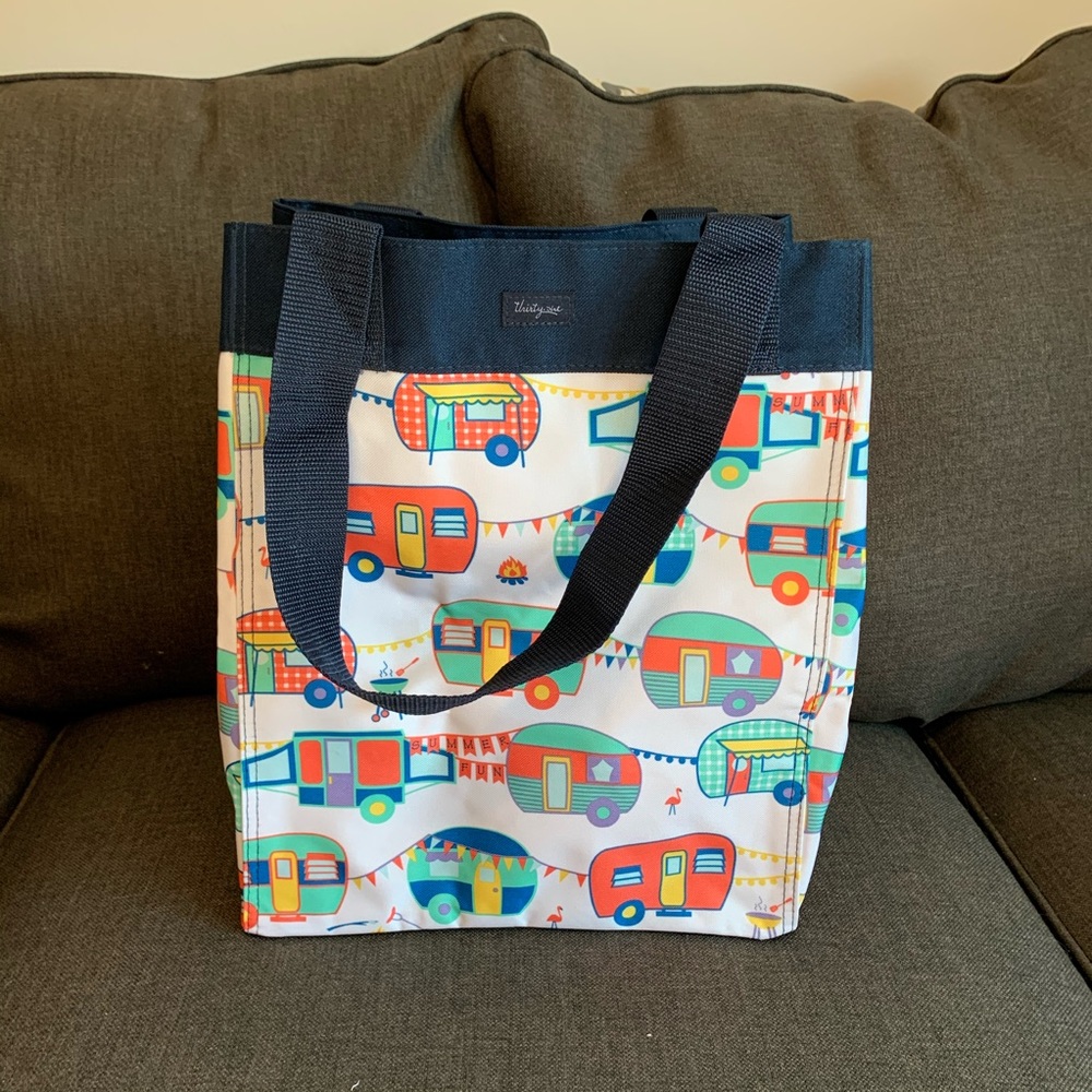 Thirty-one Essential Storage Tote in Happy Camper